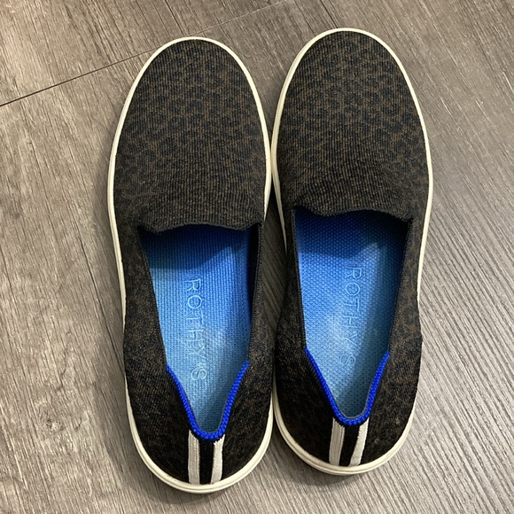 Rothy’s Espresso Spot Original Slip on Sneakers- Size 8 - Picture 4 of 6